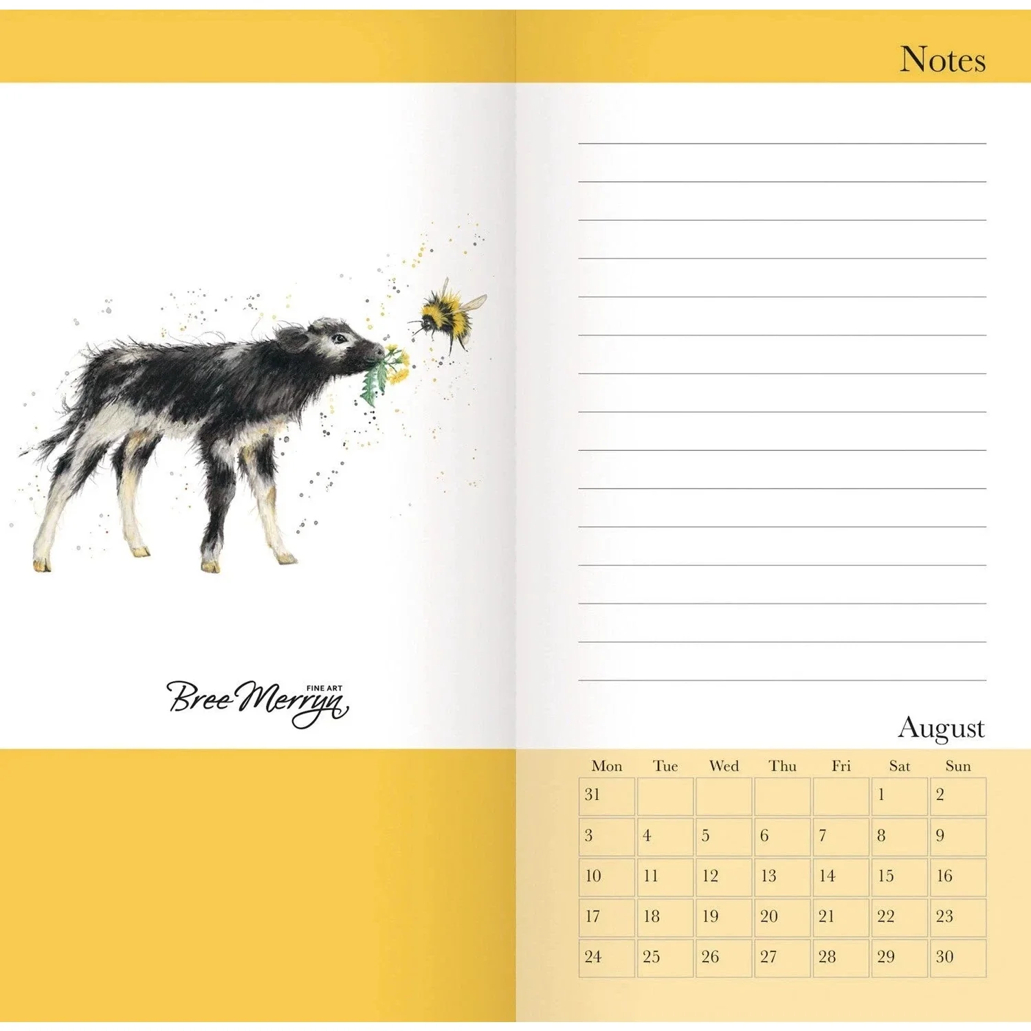 Bree Merryn Bumbles and Buddies Slim Diary 2026 - Image 6
