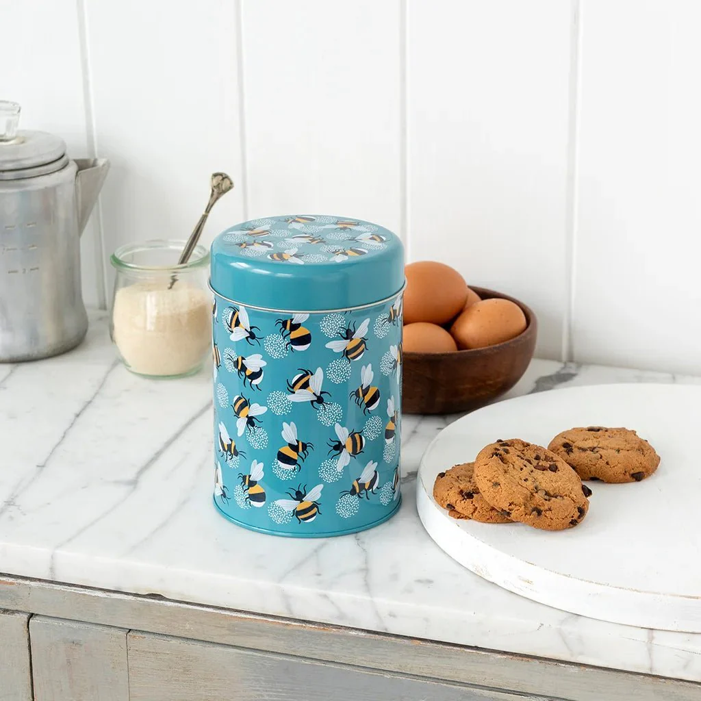 Bumblebee Canister Storage Tin