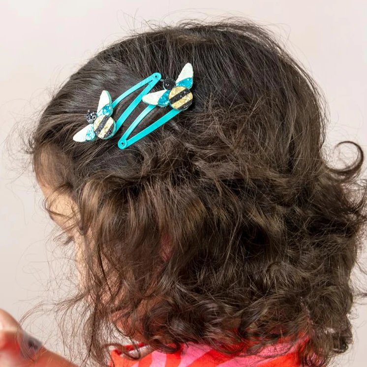Bumblebee Hairclips