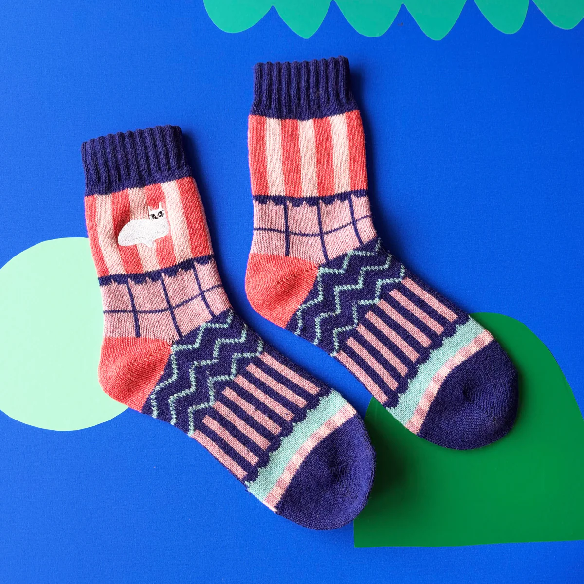 Catnip Fair Isle Socks