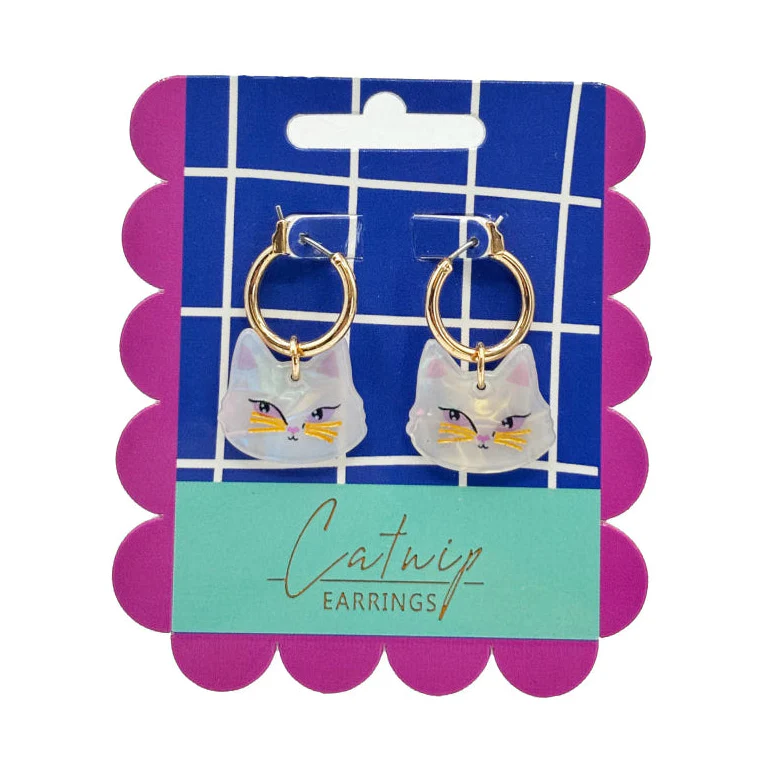 Catnip Hoop Earrings