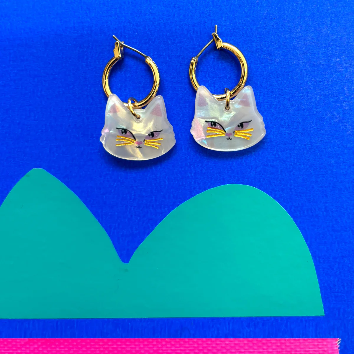 Catnip Hoop Earrings - Image 3