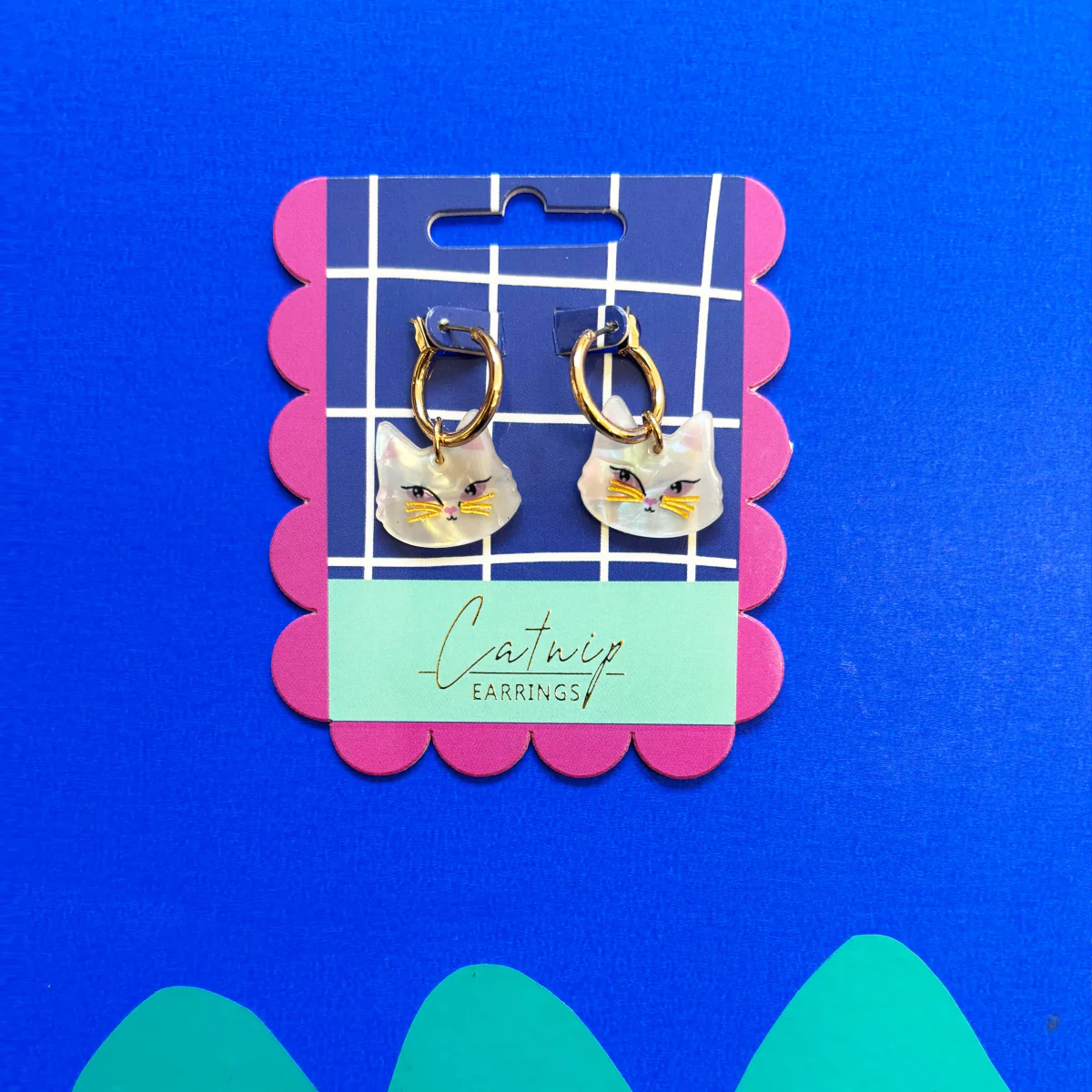 Catnip Hoop Earrings - Image 4