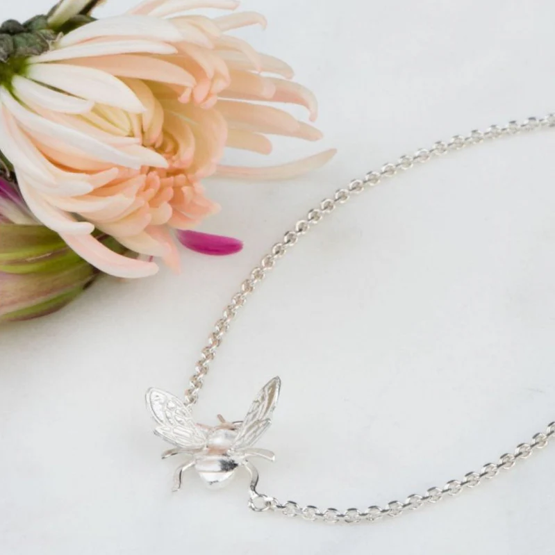 Amanda Coleman Handmade Bee Bracelet in Sterling Silver - Image 2