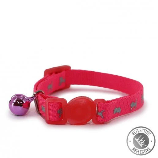 Kitten Safety Collar, Hi Viz Reflective - Image 3