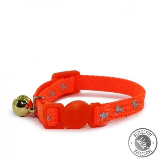 Kitten Safety Collar, Hi Viz Reflective - Image 4