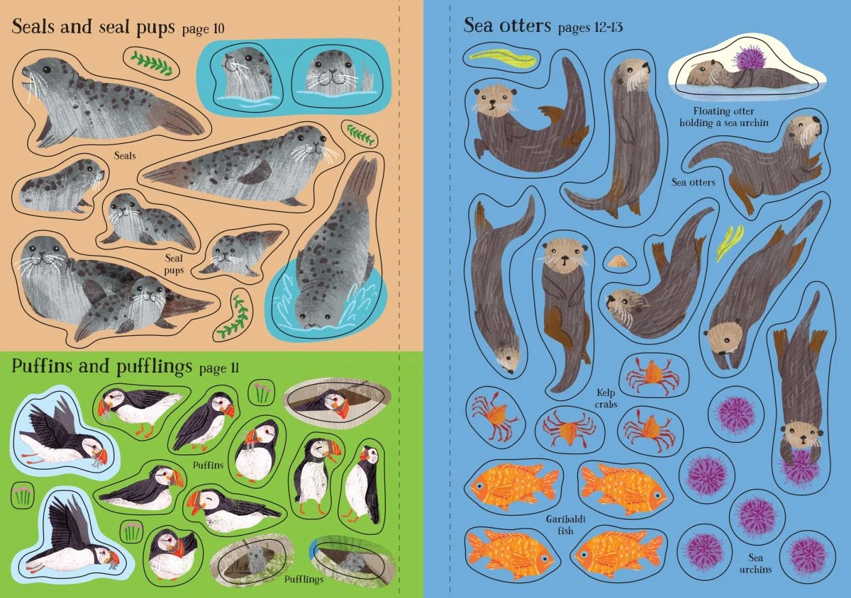 Little First Stickers: Seashore - Image 2