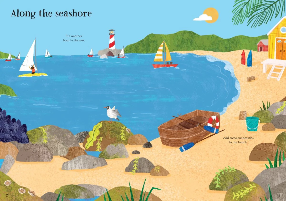 Little First Stickers: Seashore - Image 5