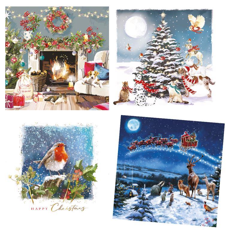 Mixed Bundle Bargain Selection of Christmas Cards (20 packs of 10 cards - 200 cards) - Image 3