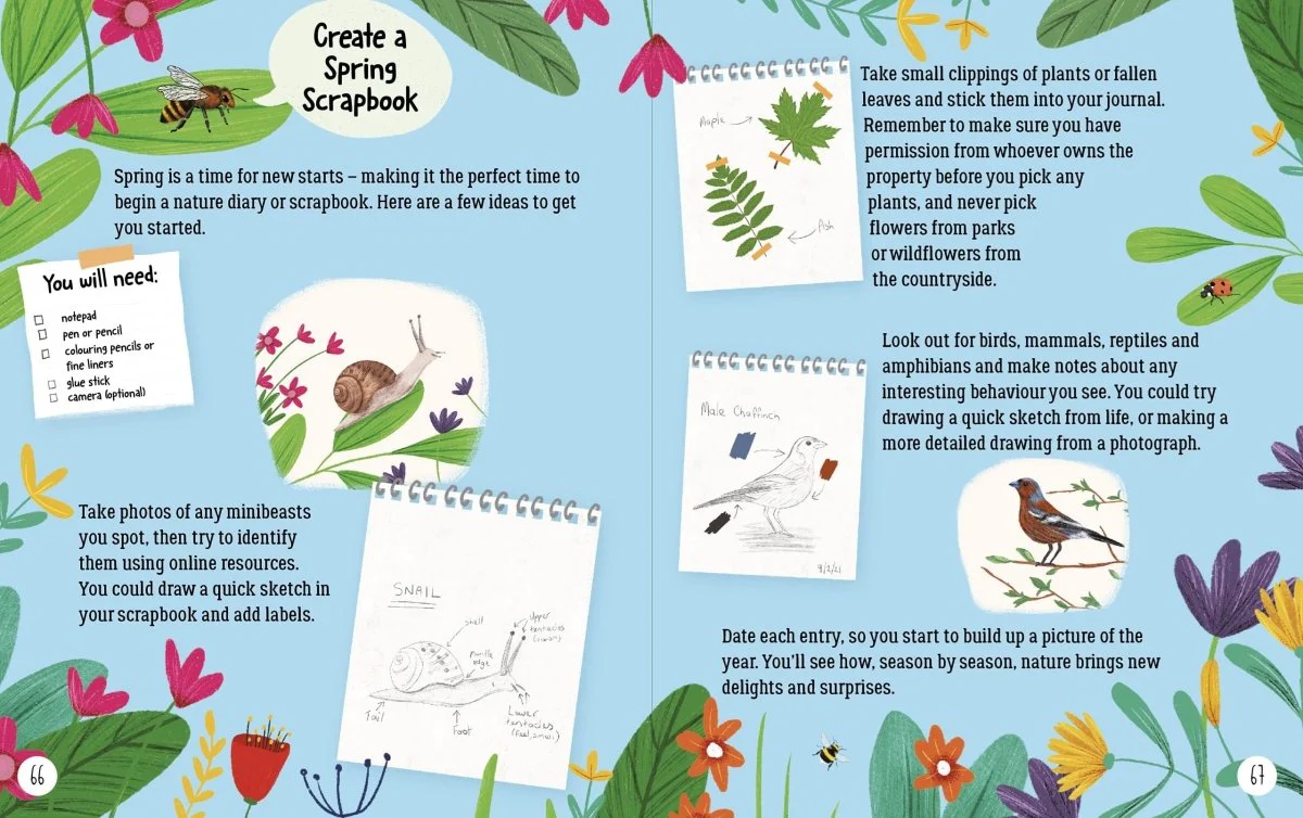 RHS Explore Nature: Things To Do Outdoors All Year Round Book - Image 3