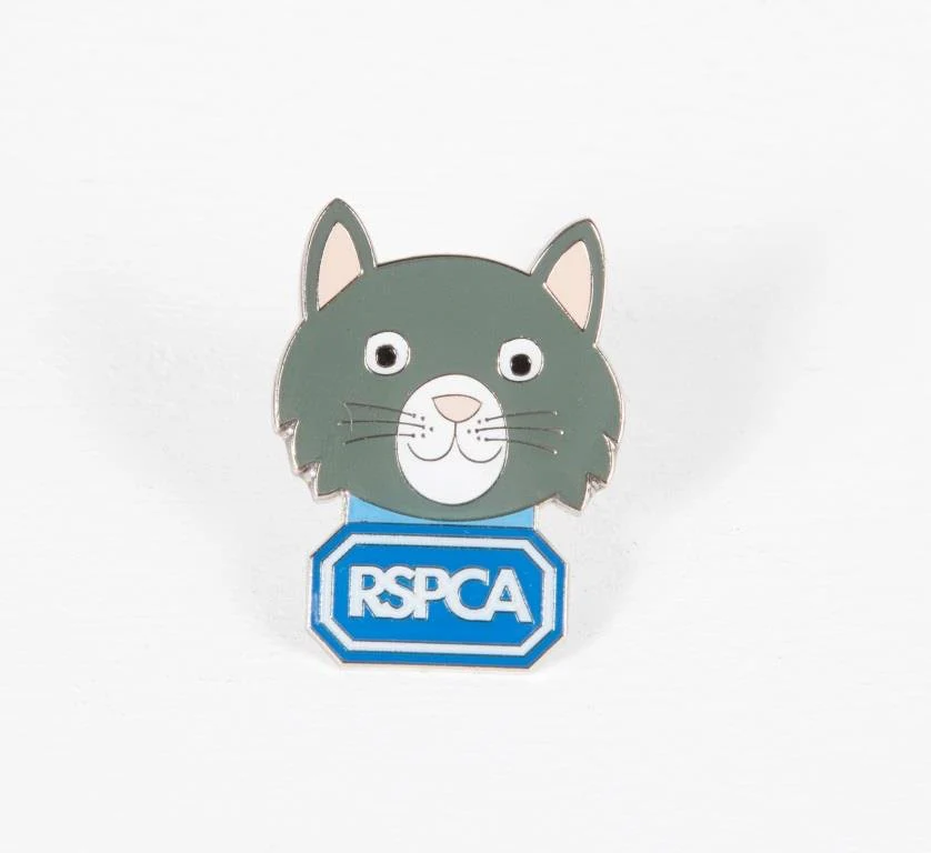 RSPCA Ruby the Kitten, Pin Badge