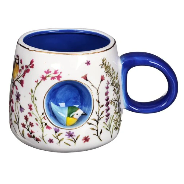 Secret Garden 3D Bluetit Mug - Image 2