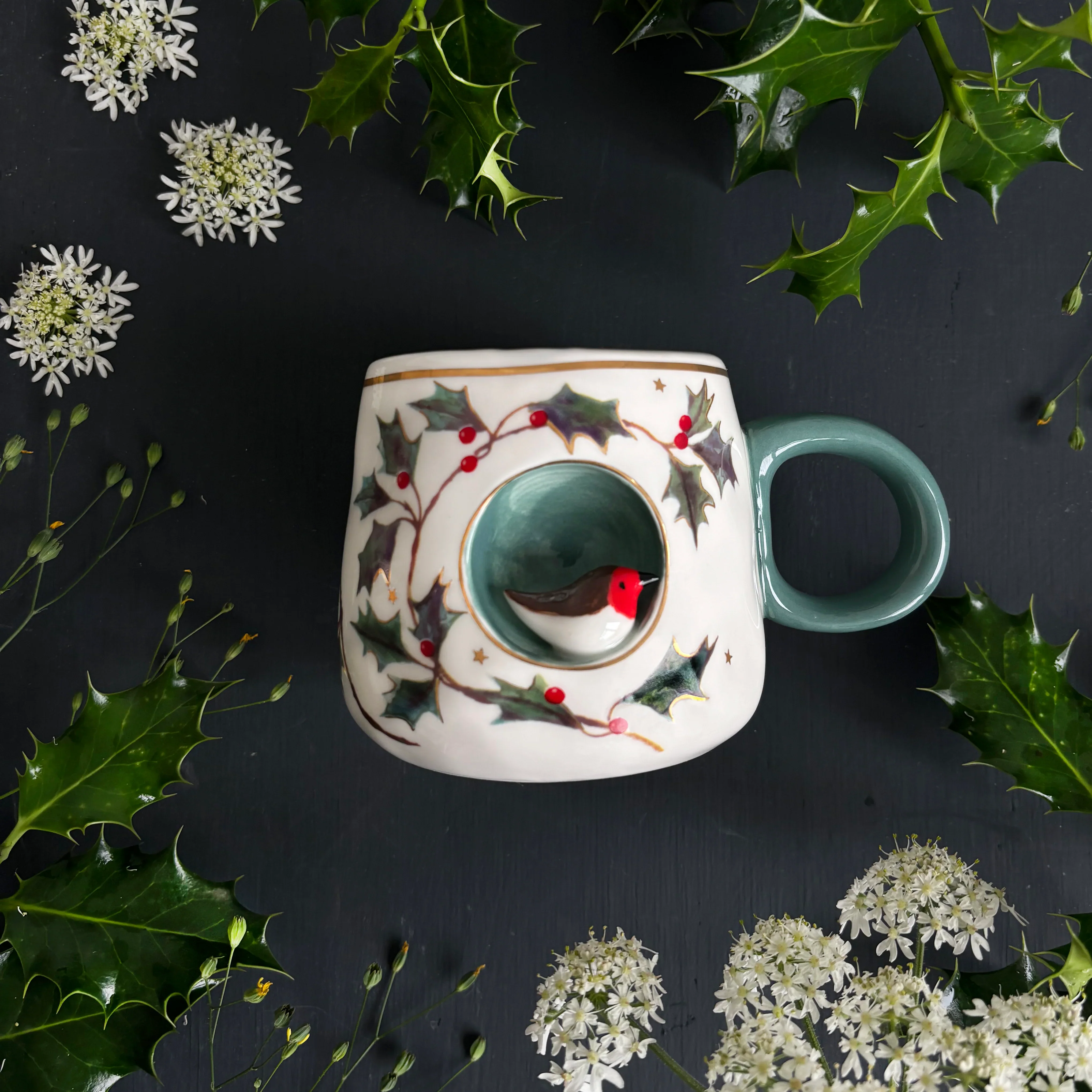 Secret Garden 3D Robin Mug - Image 4