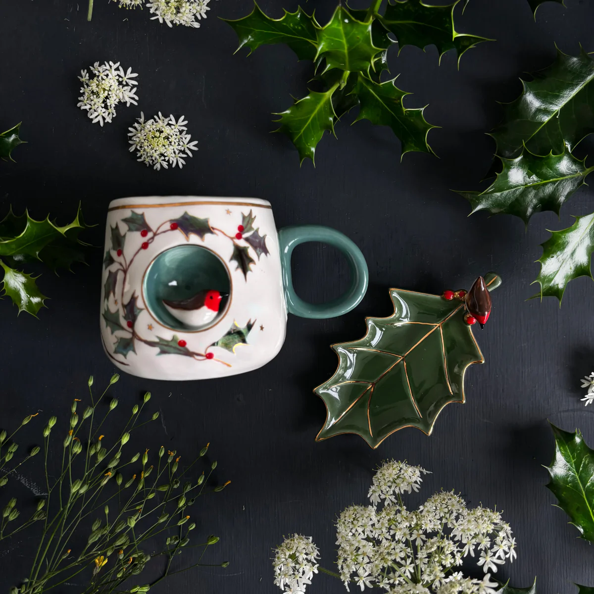 Secret Garden 3D Robin Mug - Image 7