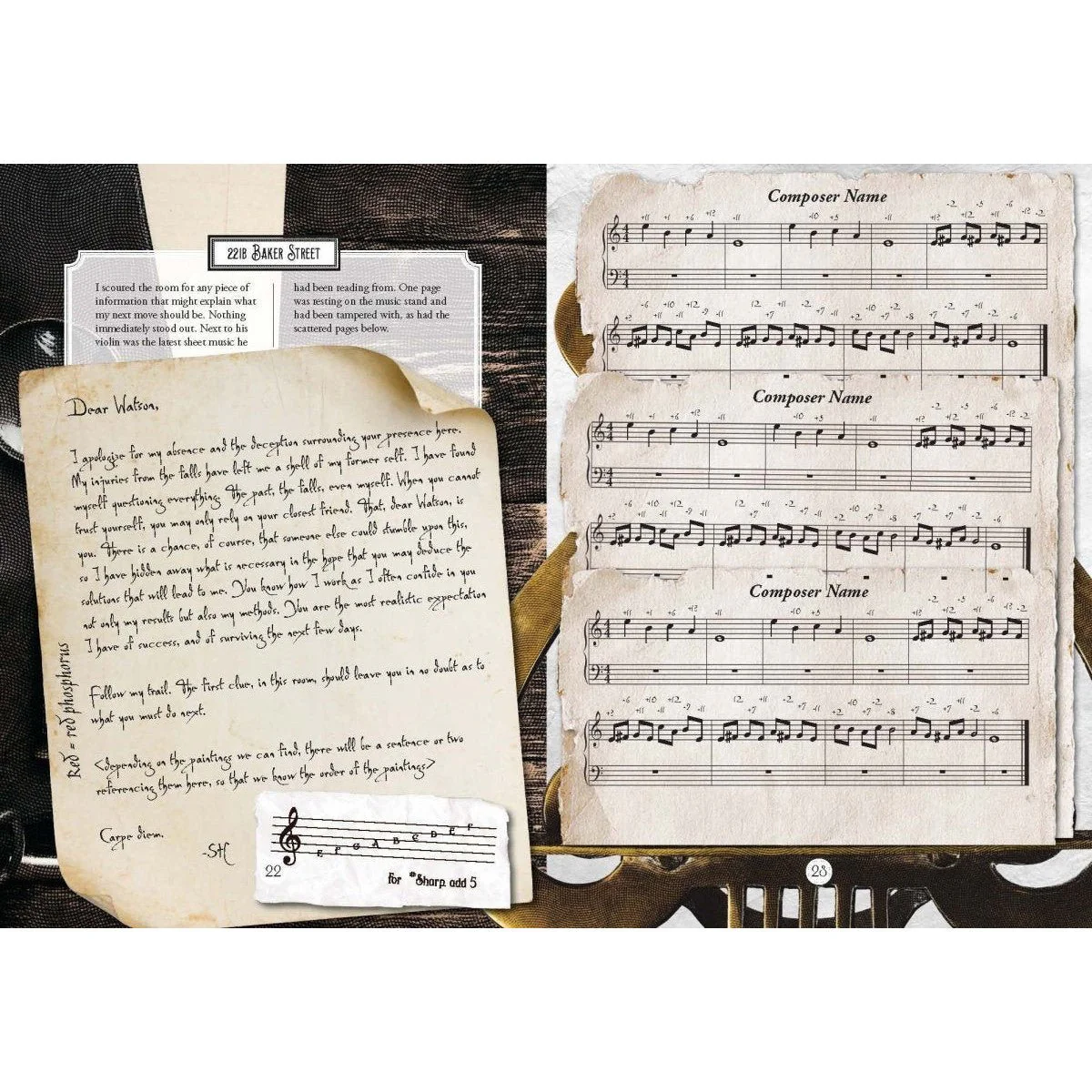 Sherlock Holmes Escape Room Puzzles - Image 4