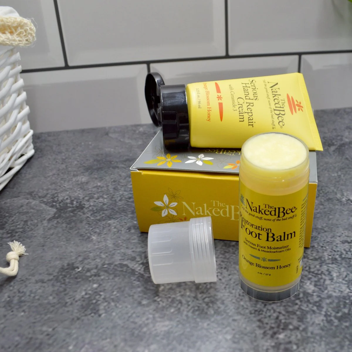 The Naked Bee Orange Blossom Honey Hand & Feet Gift Set - Image 2